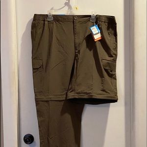XL Columbia Convertible Pants (shorts)